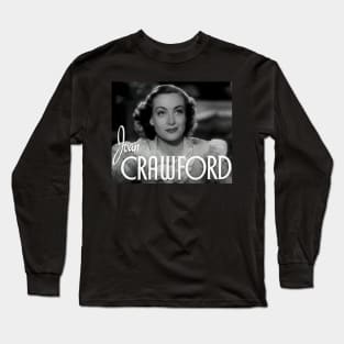 Joan Crawford Long Sleeve T-Shirt